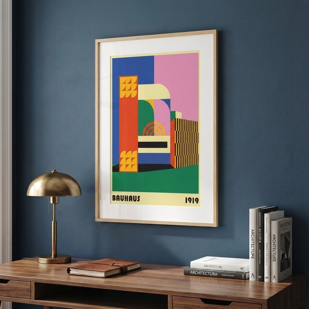 The Bauhaus School wall - art - picture - poster