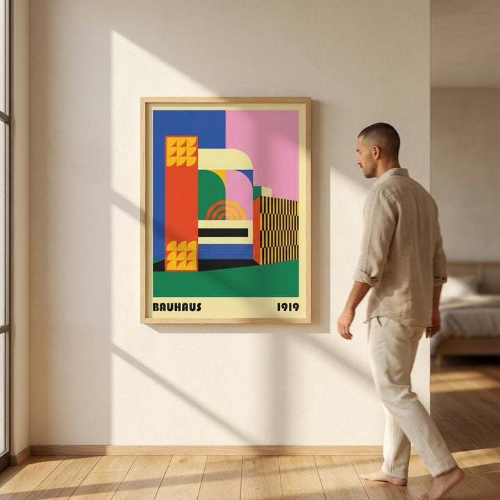 The Bauhaus School wall - art - picture - poster