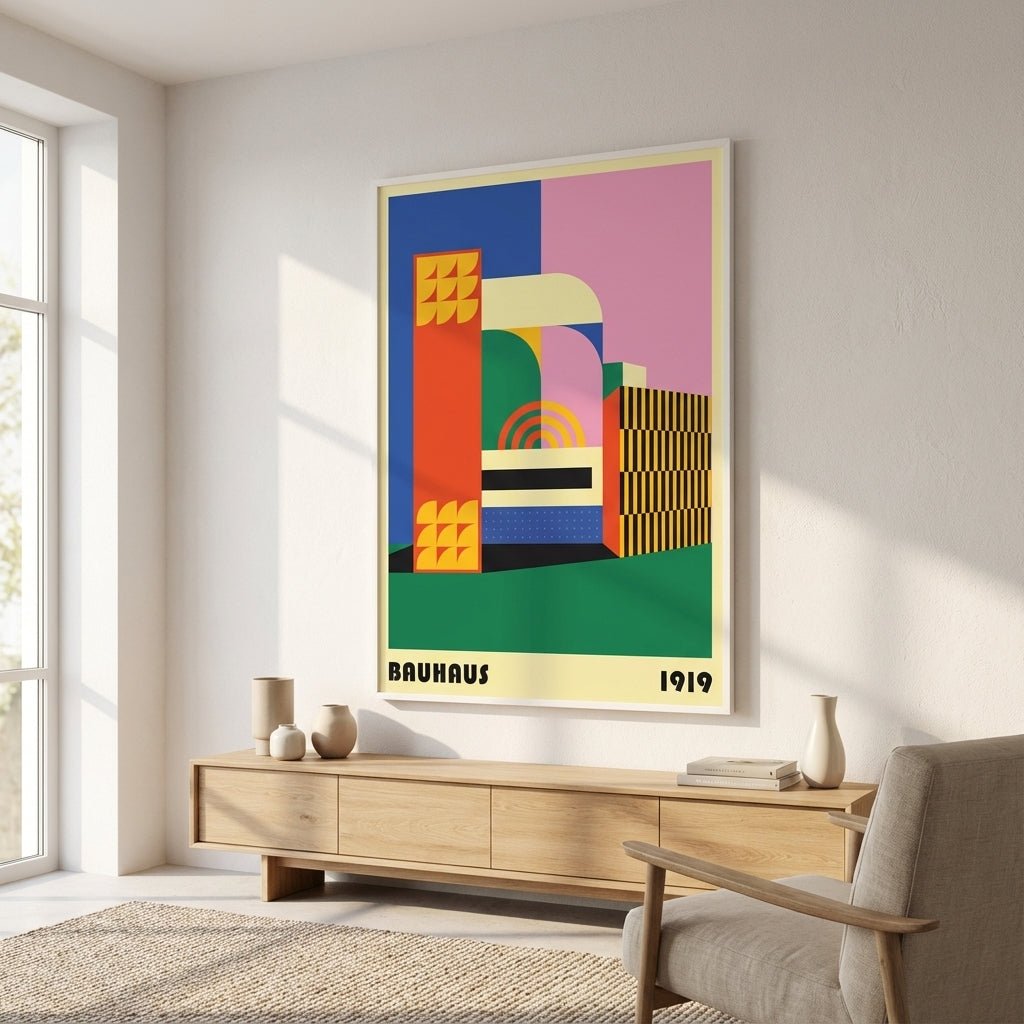 The Bauhaus School wall - art - picture - poster