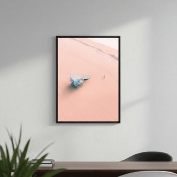 The Blue Lookout by Richard Podgurski wall - art - picture - poster