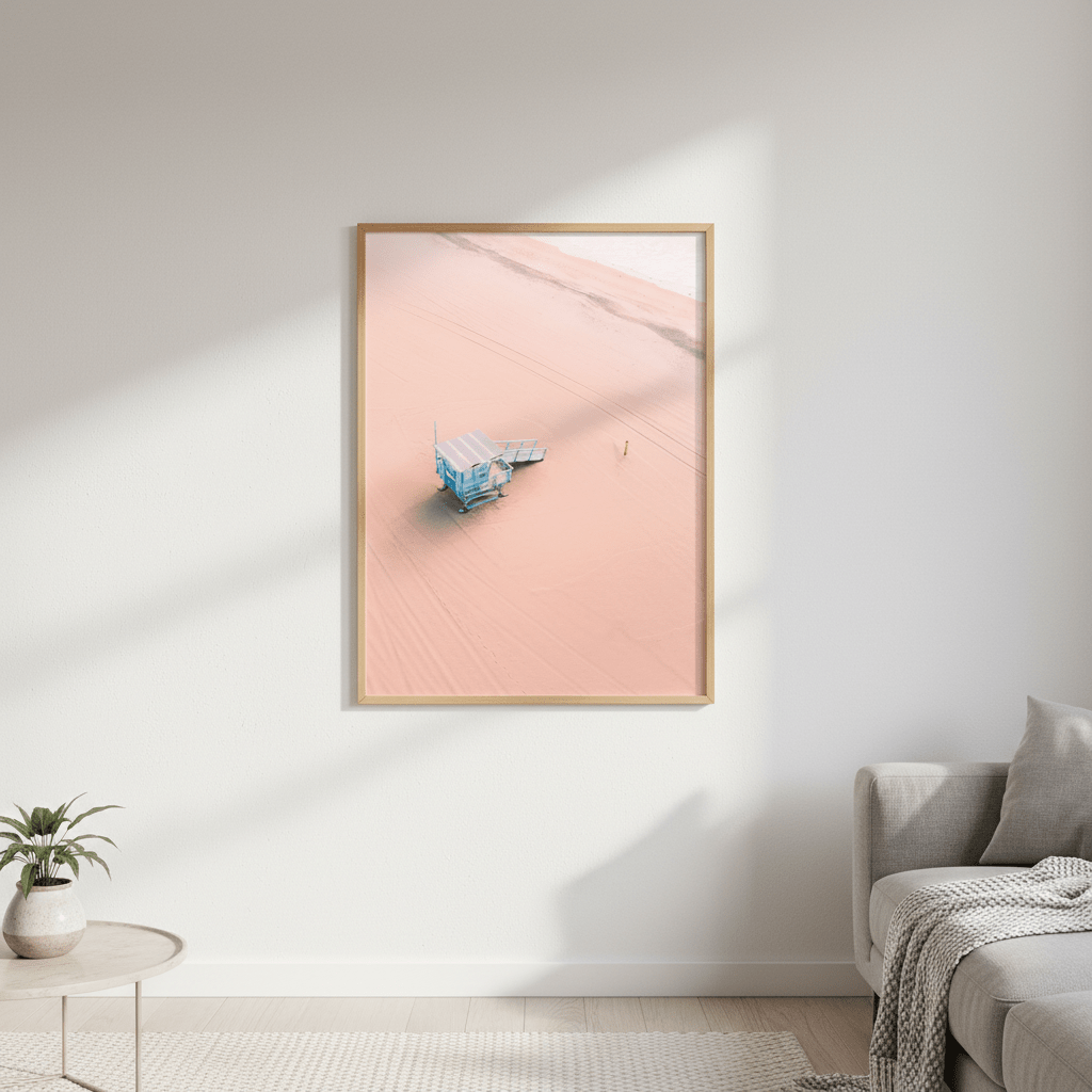 The Blue Lookout by Richard Podgurski wall - art - picture - poster