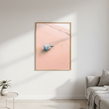 The Blue Lookout by Richard Podgurski wall - art - picture - poster