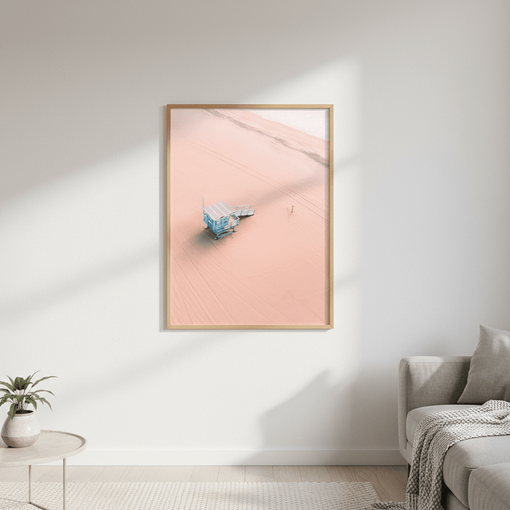 The Blue Lookout by Richard Podgurski wall - art - picture - poster