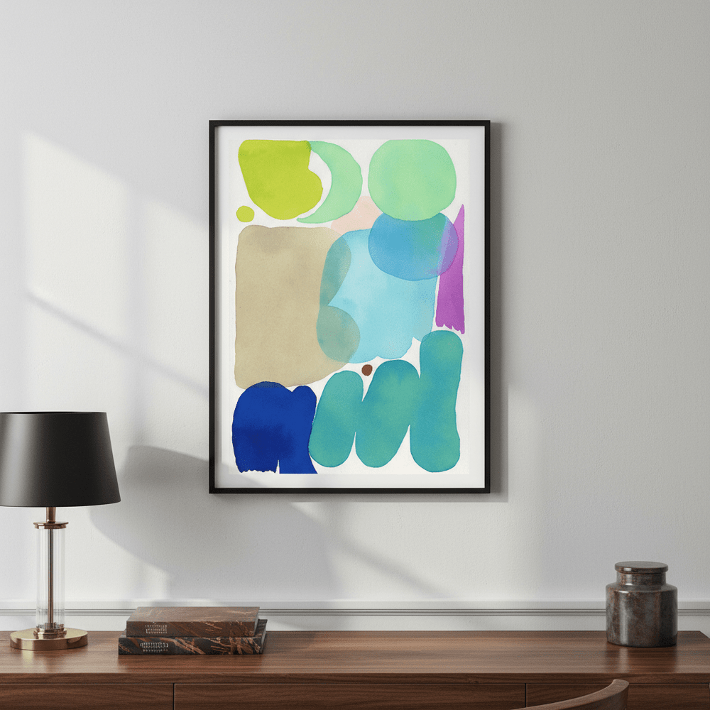 The Blue Note by Wensi Zhai wall - art - picture - poster