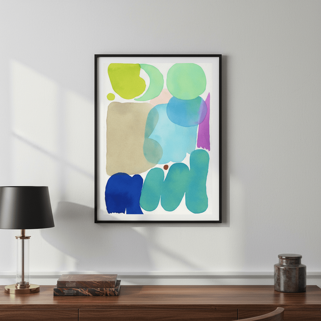 The Blue Note by Wensi Zhai wall - art - picture - poster