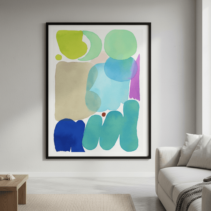 The Blue Note by Wensi Zhai wall - art - picture - poster