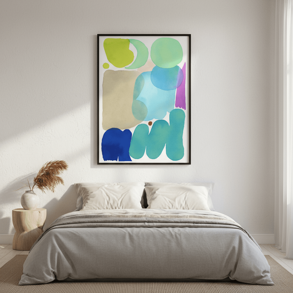 The Blue Note by Wensi Zhai wall - art - picture - poster