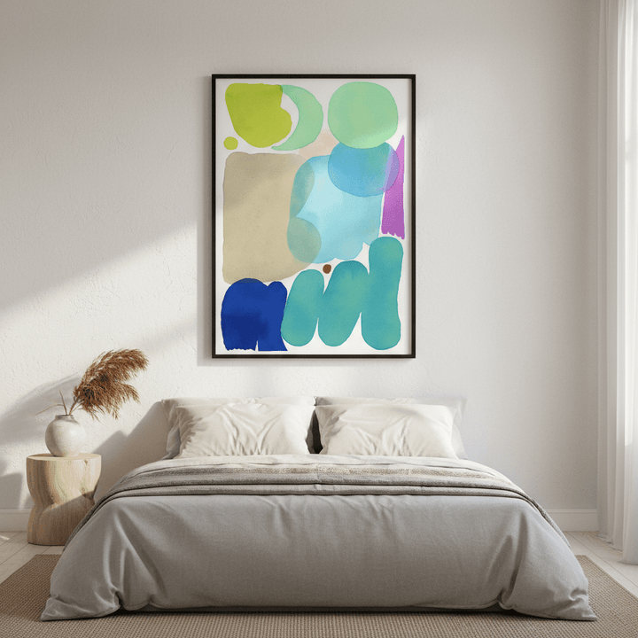 The Blue Note by Wensi Zhai wall - art - picture - poster