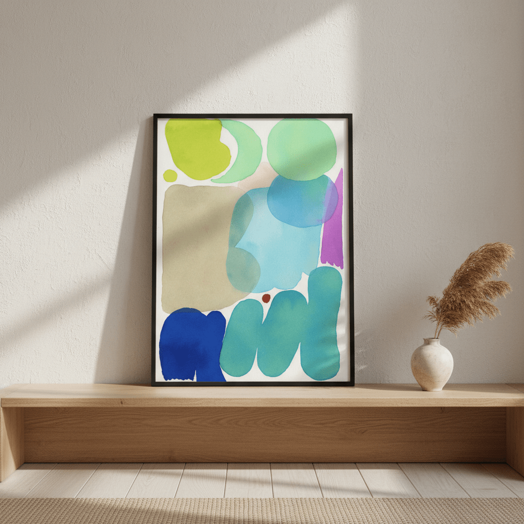 The Blue Note by Wensi Zhai wall - art - picture - poster