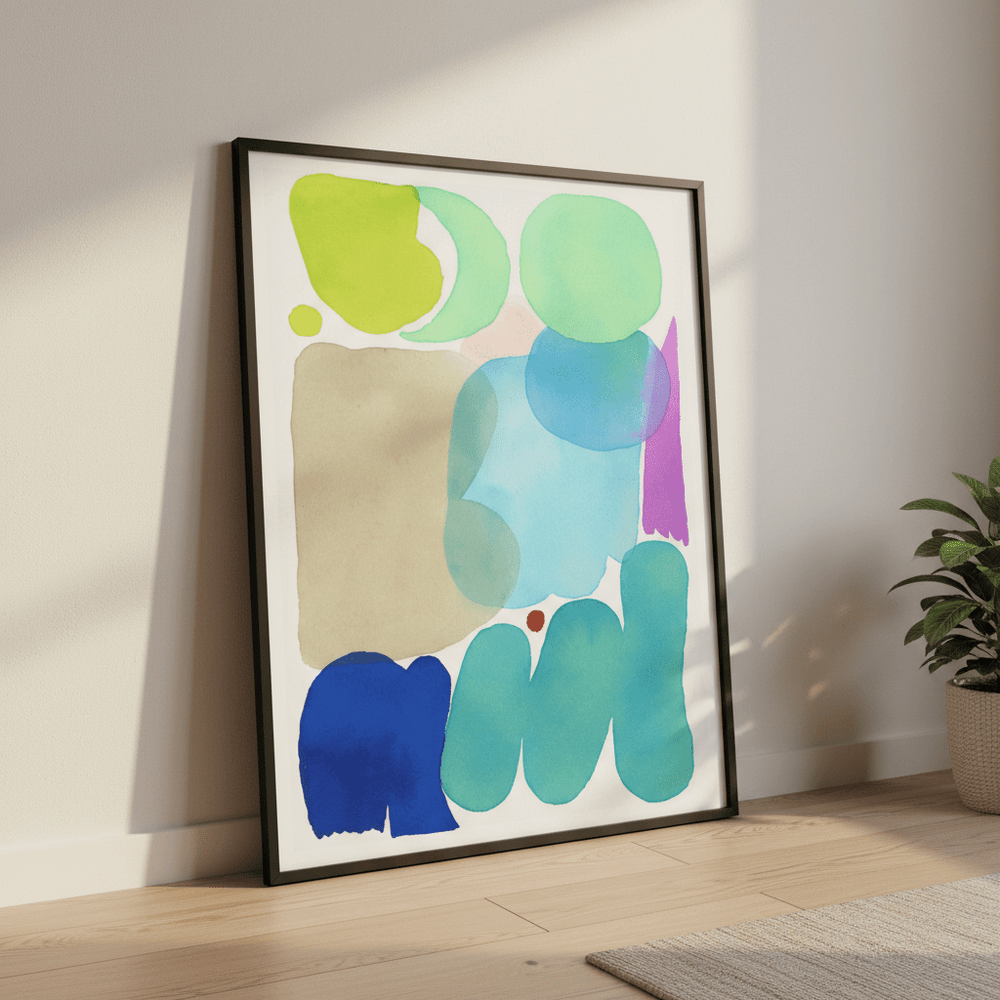 The Blue Note by Wensi Zhai wall - art - picture - poster