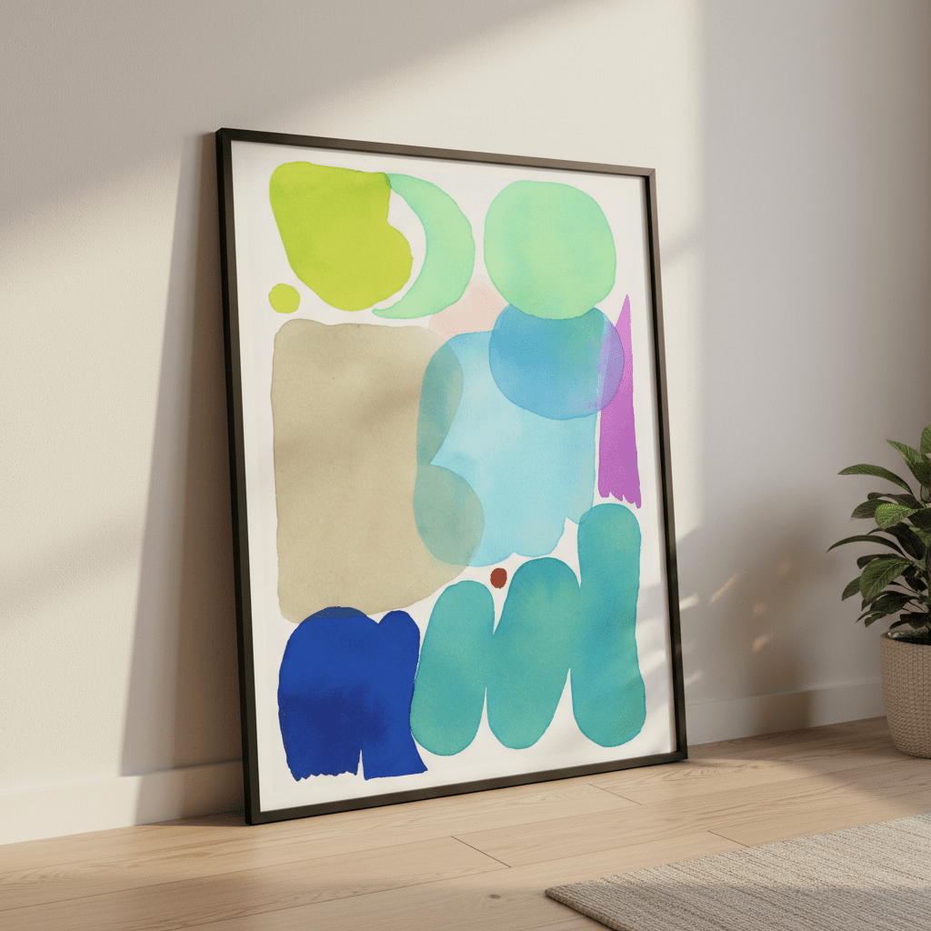 The Blue Note by Wensi Zhai wall - art - picture - poster