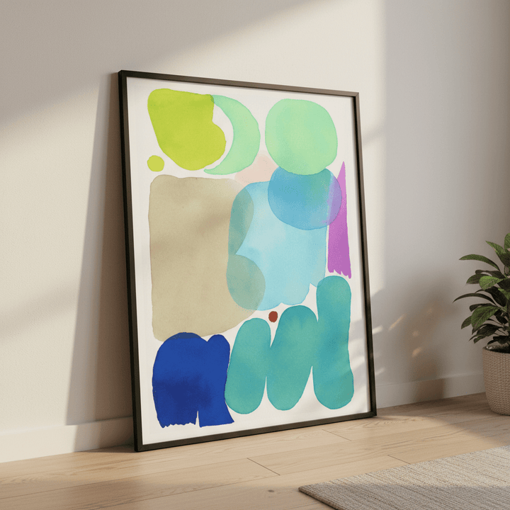 The Blue Note by Wensi Zhai wall - art - picture - poster