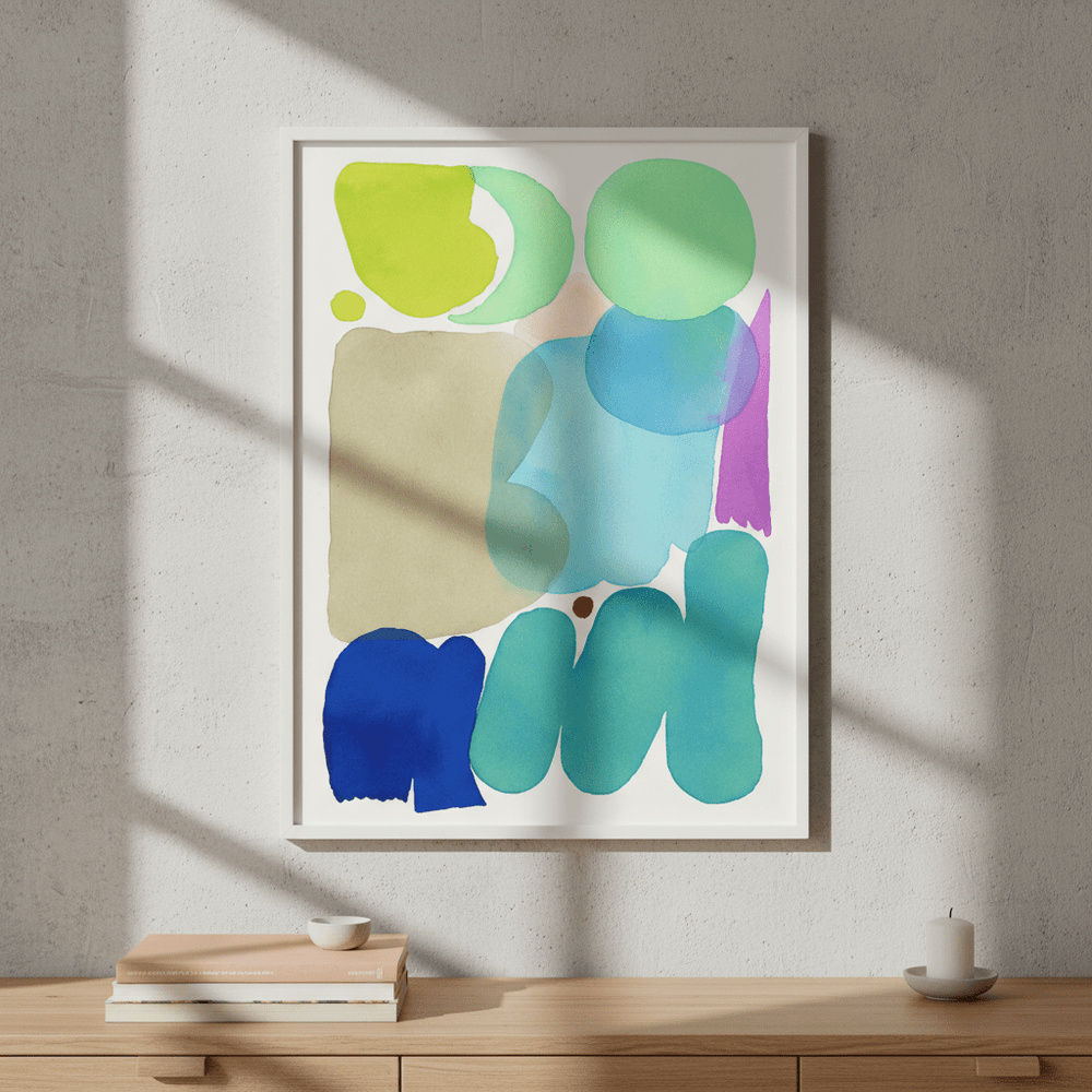The Blue Note by Wensi Zhai wall - art - picture - poster