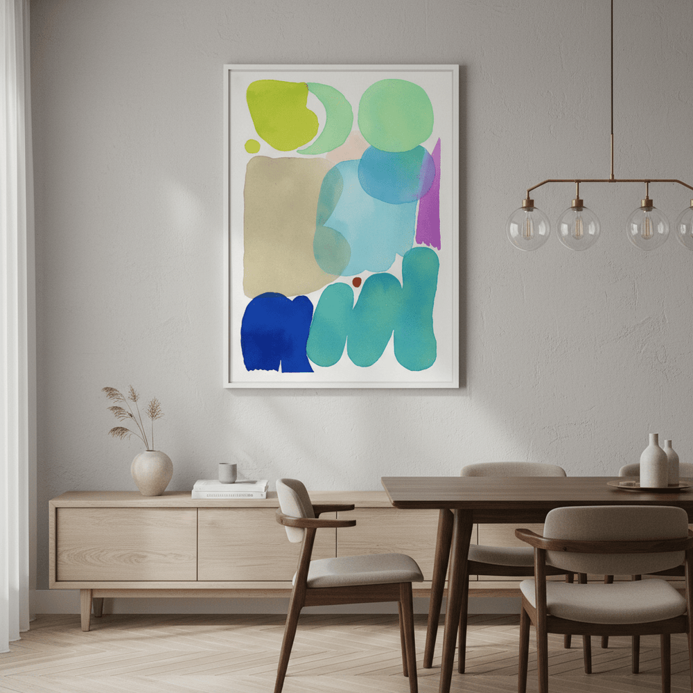 The Blue Note by Wensi Zhai wall - art - picture - poster