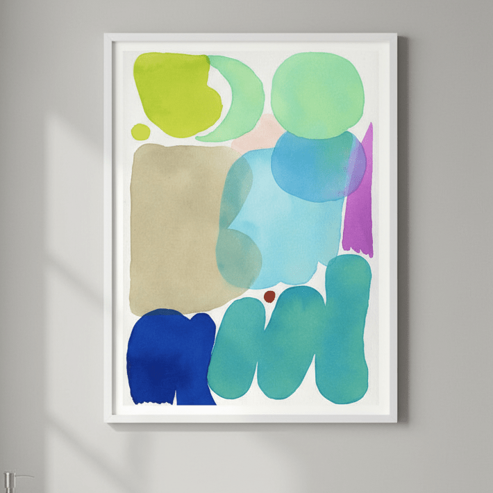 The Blue Note by Wensi Zhai wall - art - picture - poster