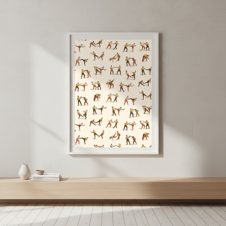 The Boxers Din V by Florent Bodart wall - art - picture - poster