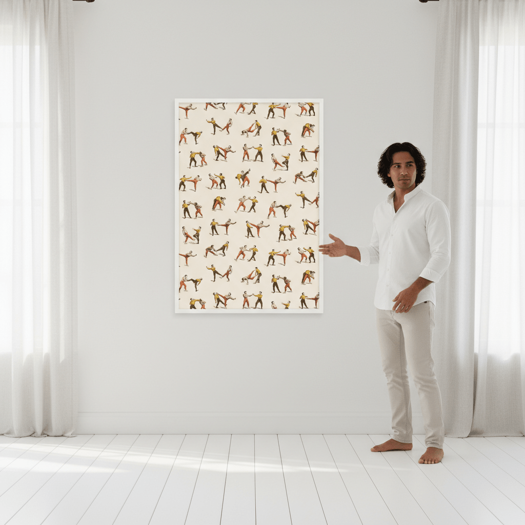 The Boxers Din V by Florent Bodart wall - art - picture - poster