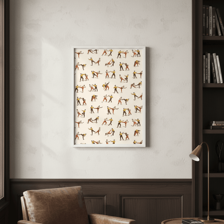 The Boxers Din V by Florent Bodart wall - art - picture - poster