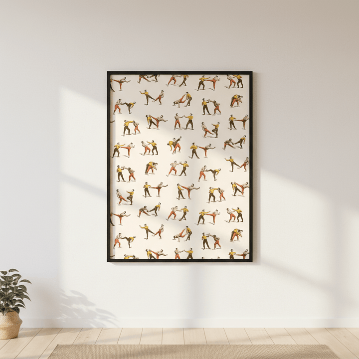 The Boxers Din V by Florent Bodart wall - art - picture - poster