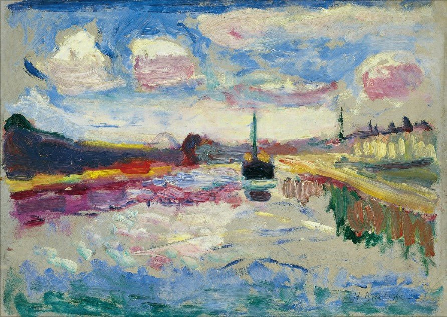 The Canal Du MIDI by Henri Matisse