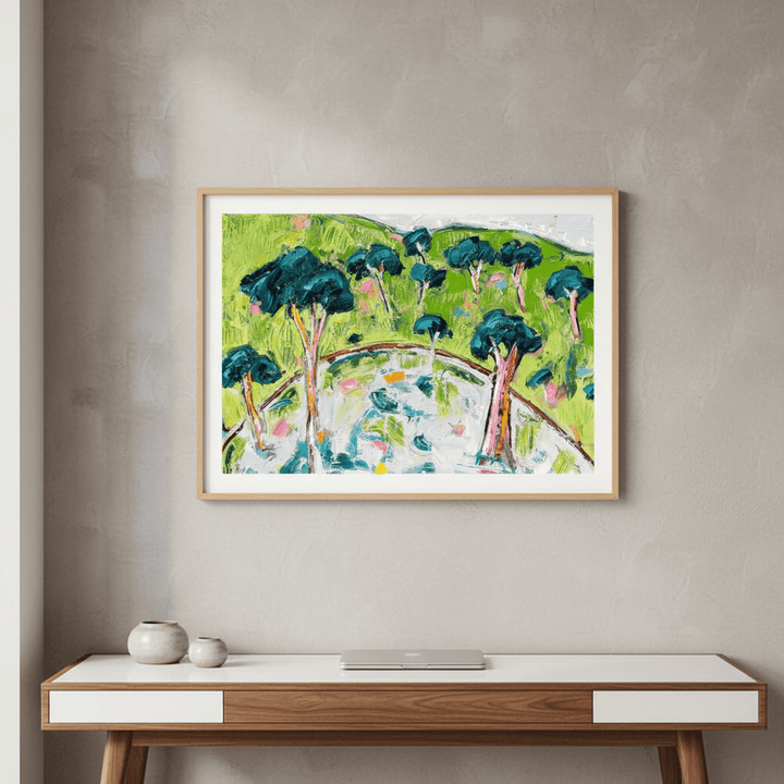 The Crescent Grove by Angela Hawkey wall - art - picture - poster