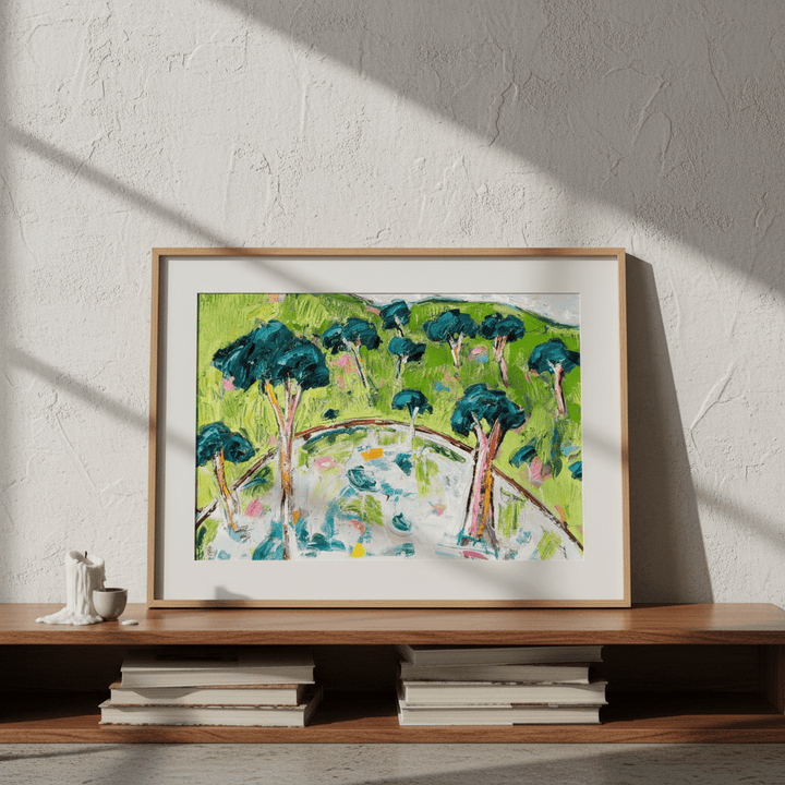 The Crescent Grove by Angela Hawkey wall - art - picture - poster