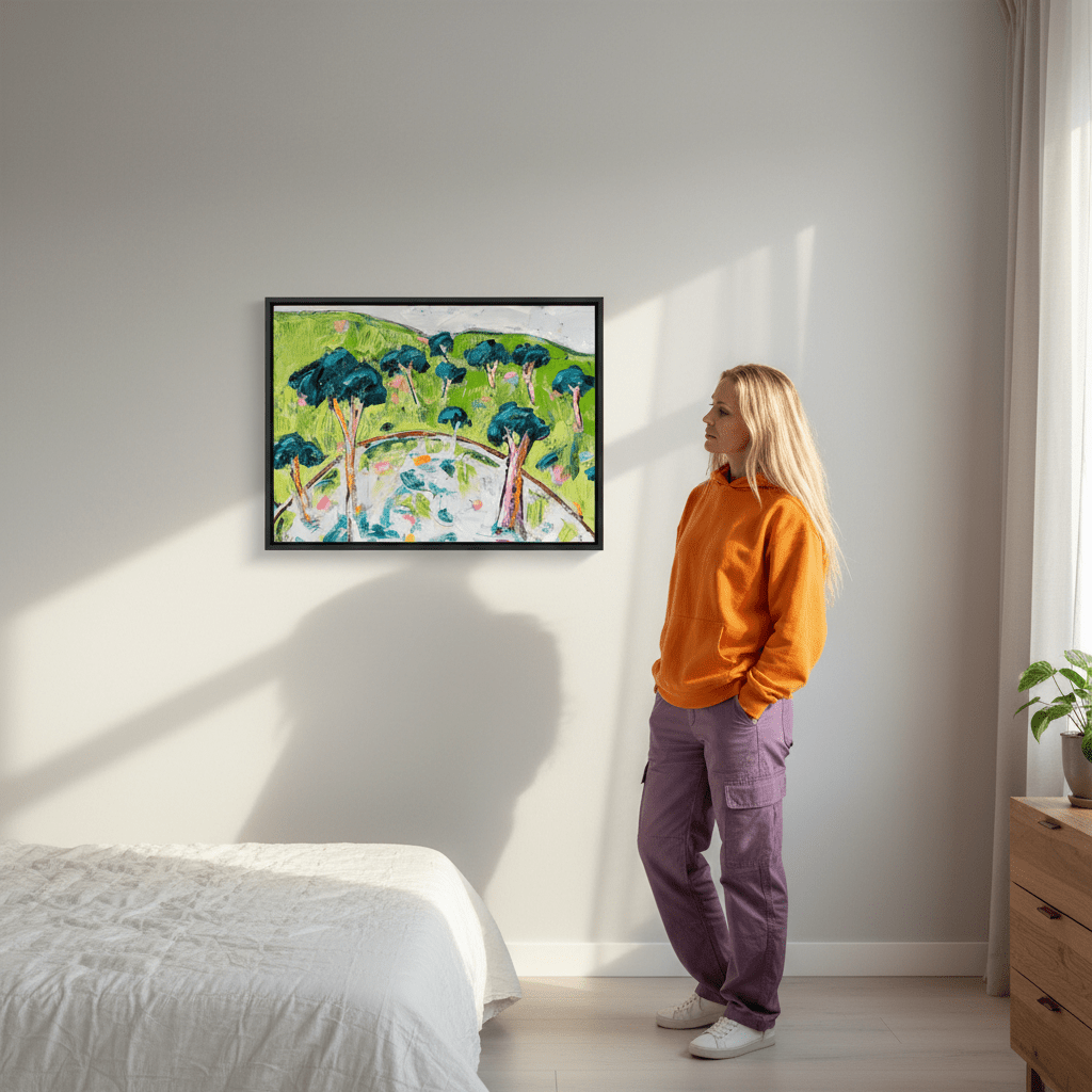 The Crescent Grove by Angela Hawkey wall - art - picture - poster
