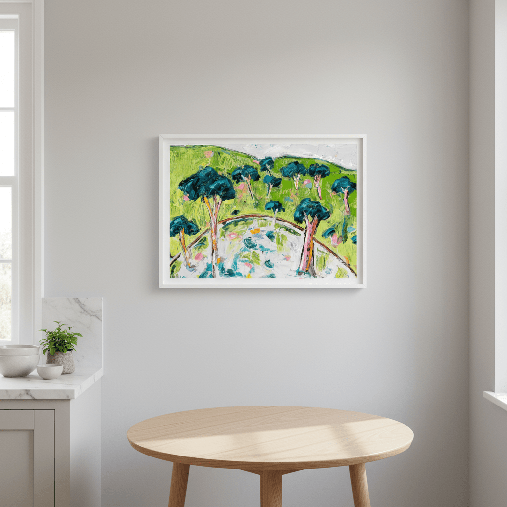 The Crescent Grove by Angela Hawkey wall - art - picture - poster