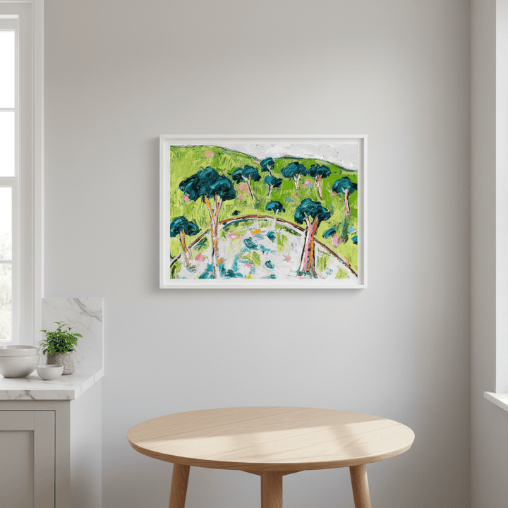 The Crescent Grove by Angela Hawkey wall - art - picture - poster