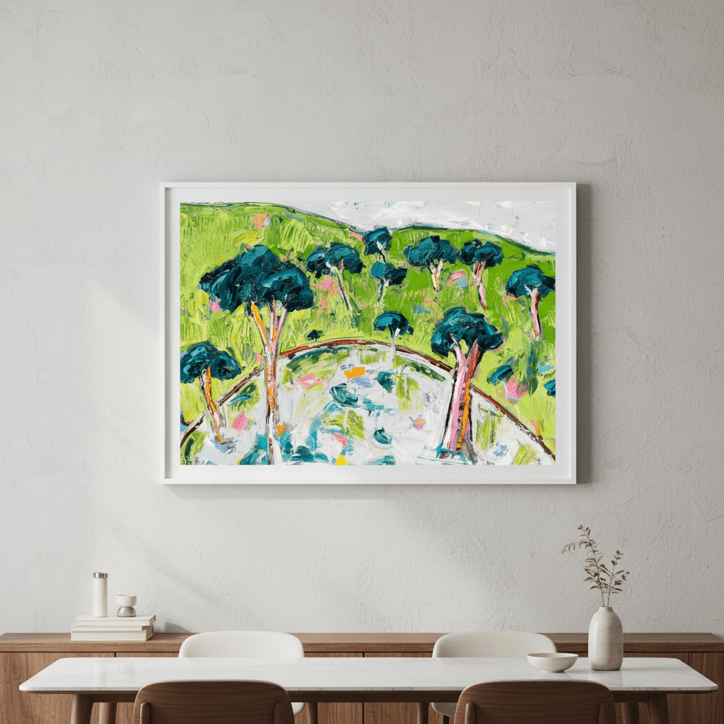 The Crescent Grove by Angela Hawkey wall - art - picture - poster