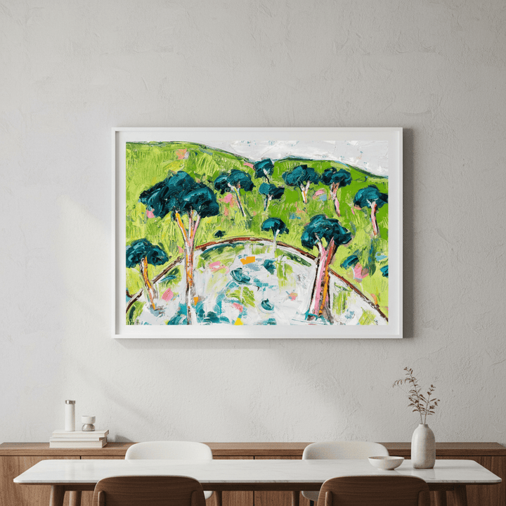 The Crescent Grove by Angela Hawkey wall - art - picture - poster