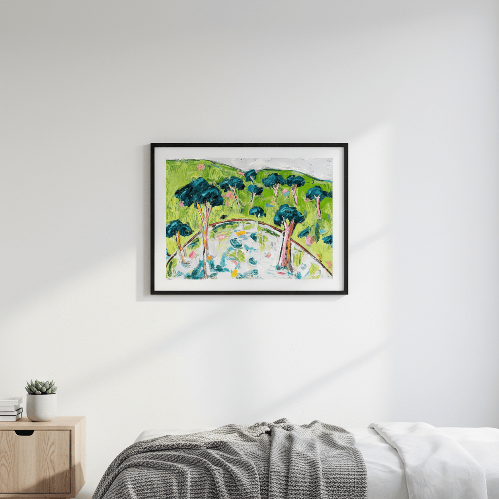 The Crescent Grove by Angela Hawkey wall - art - picture - poster