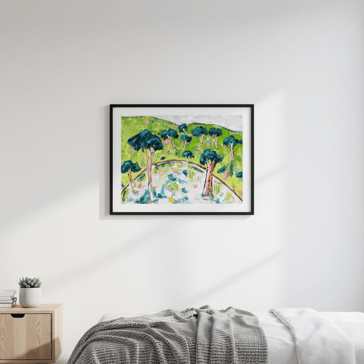 The Crescent Grove by Angela Hawkey wall - art - picture - poster