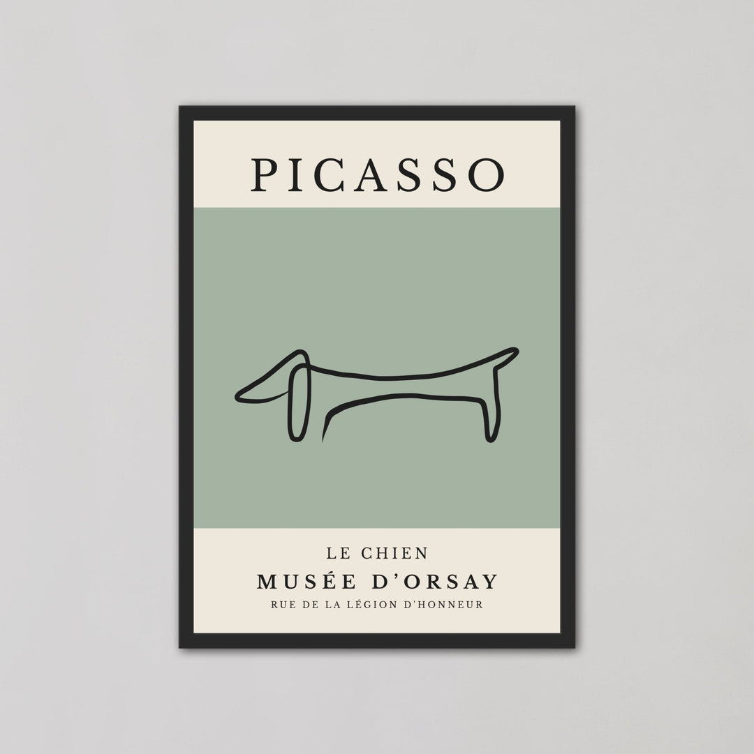 The Dog Line Art II By Pablo Picasso - Style My Wall