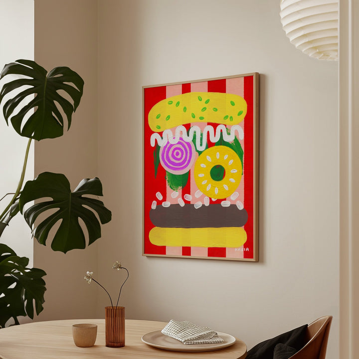 The Funfair by Kasia Sykus wall - art - picture - poster