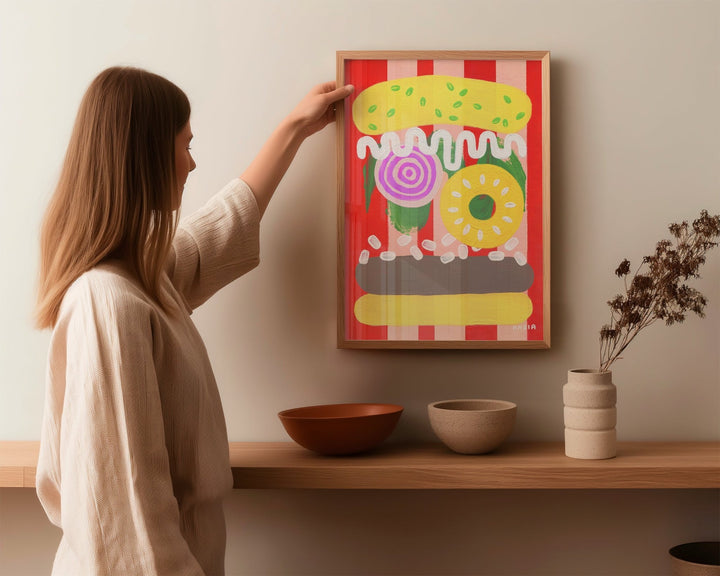 The Funfair by Kasia Sykus wall - art - picture - poster