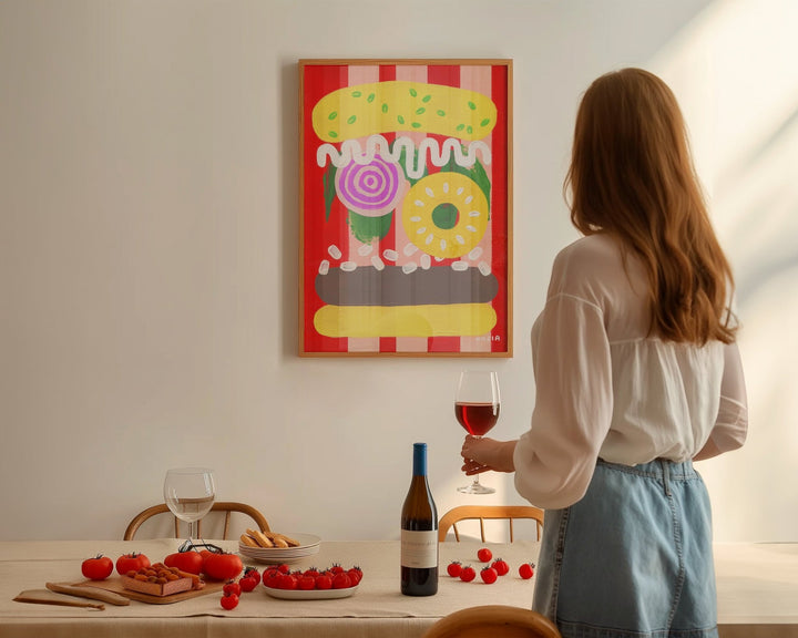 The Funfair by Kasia Sykus wall - art - picture - poster