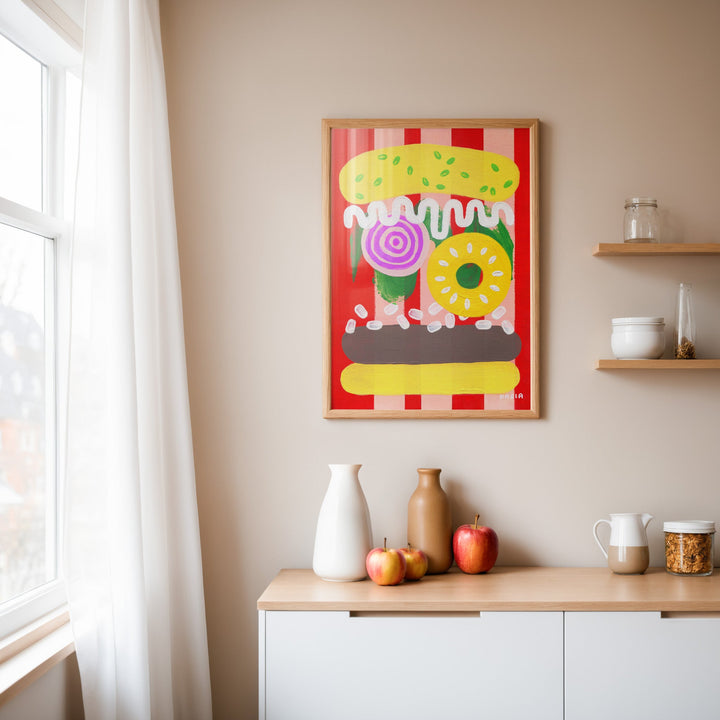 The Funfair by Kasia Sykus wall - art - picture - poster