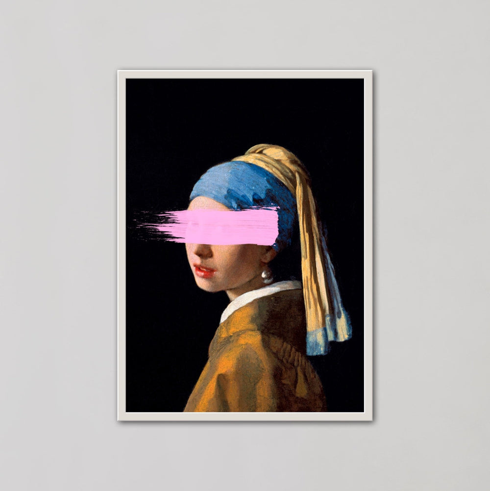 The Girl With A Pearl Earring by Jon Pop - Style My Wall