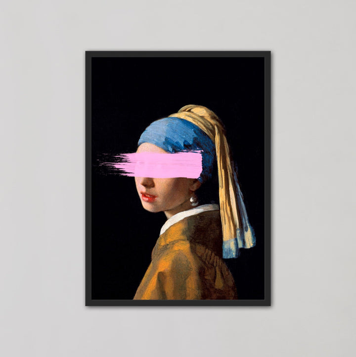 The Girl With A Pearl Earring by Jon Pop - Style My Wall