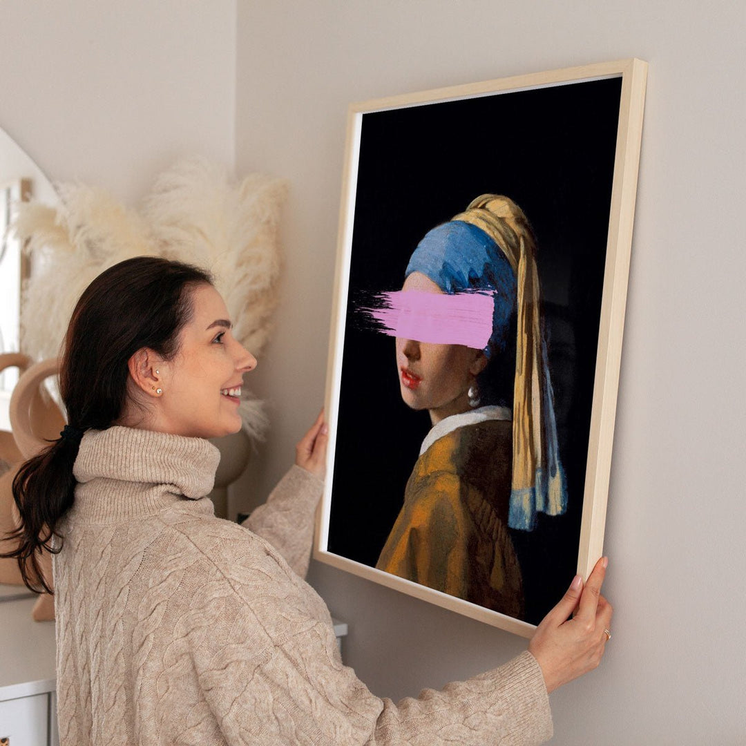 The Girl With A Pearl Earring by Jon Pop - Style My Wall