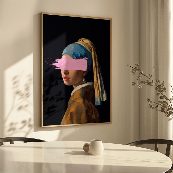 The Girl With A Pearl Earring by Jon Pop - Style My Wall