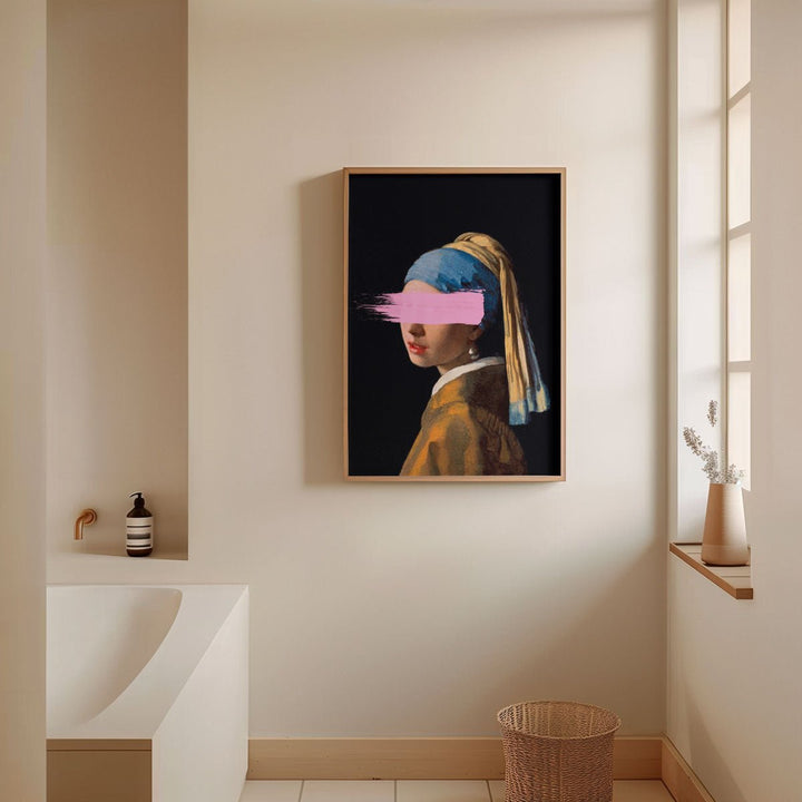 The Girl With A Pearl Earring by Jon Pop - Style My Wall