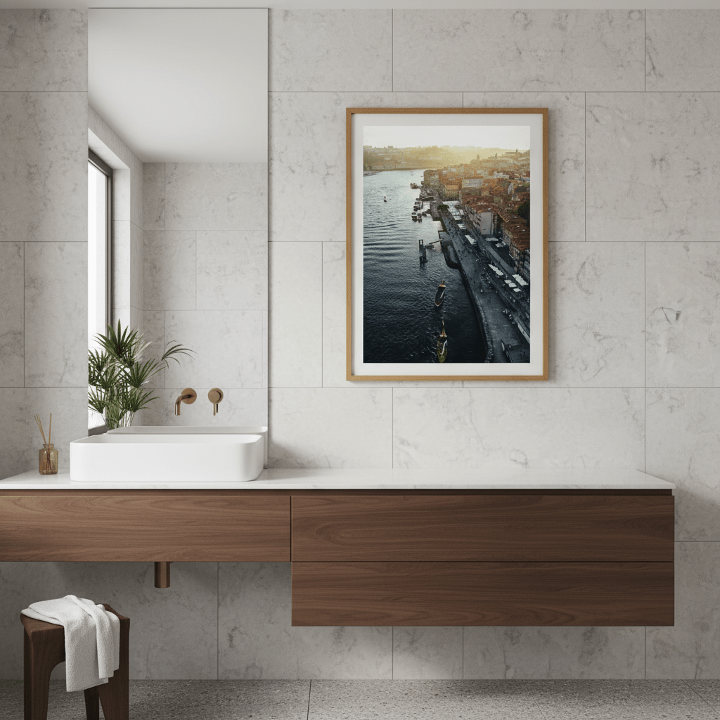 The Golden Hour Quay by Aaron Borchardt wall - art - picture - poster