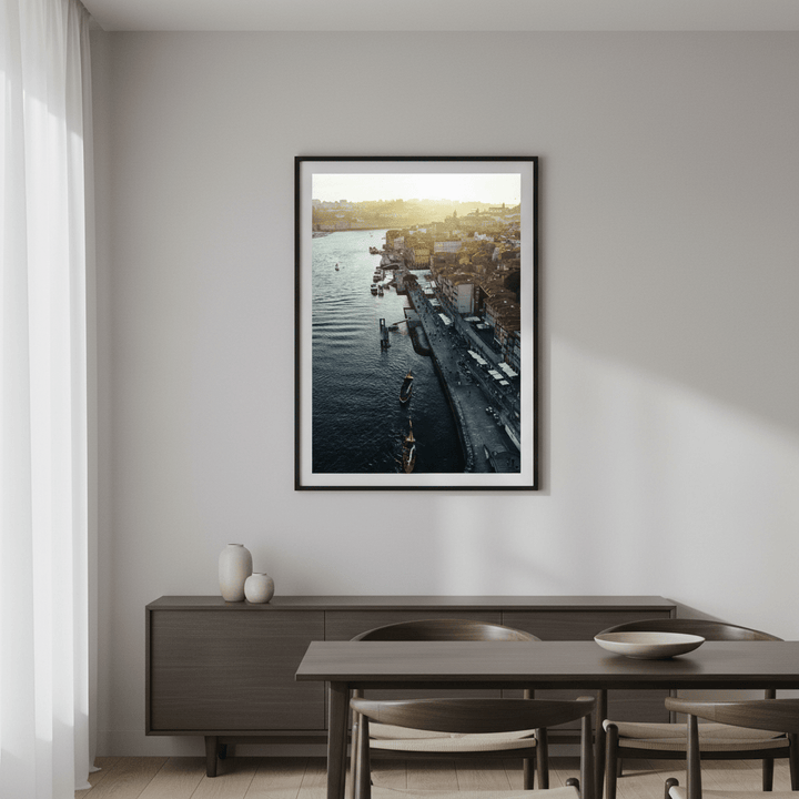 The Golden Hour Quay by Aaron Borchardt wall - art - picture - poster