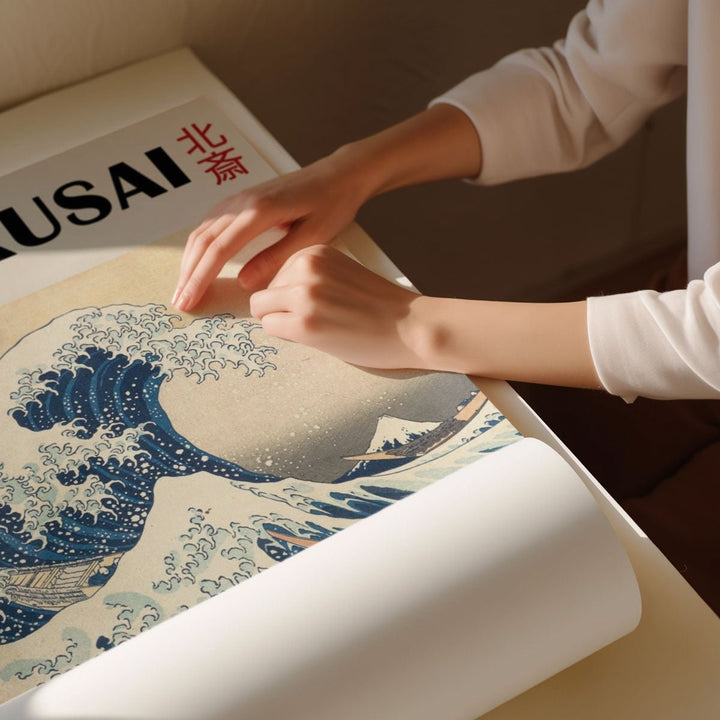 The Great Wave off Kanagawa Wall Art by Katsushika Hokusai - Style My Wall