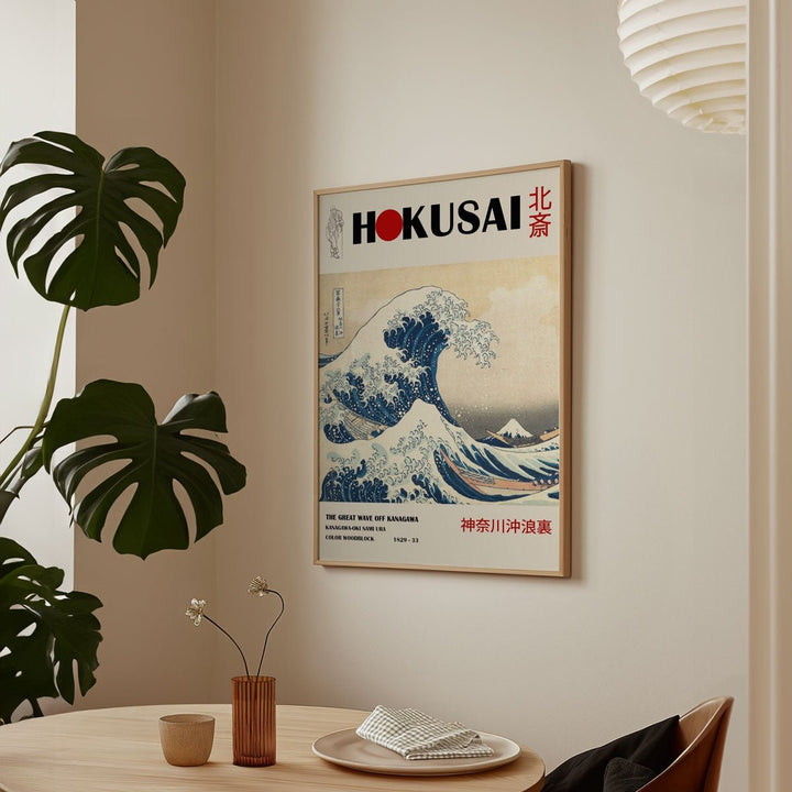 The Great Wave off Kanagawa Wall Art by Katsushika Hokusai - Style My Wall