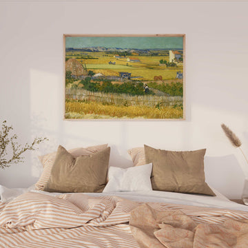 The Harvest by Vincent van Gogh wall - art - picture - poster