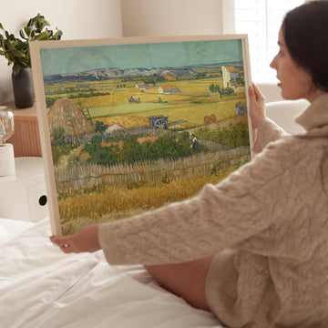 The Harvest by Vincent van Gogh wall - art - picture - poster