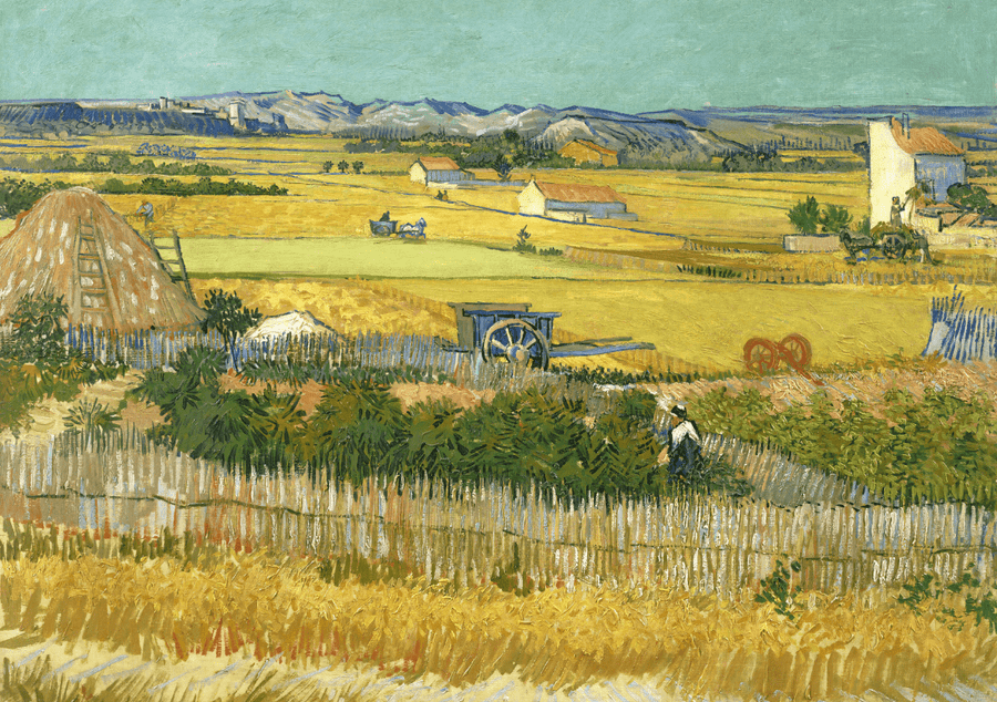 The Harvest by Vincent van Gogh